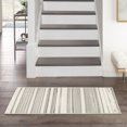 thumbnail image 1 of Nourison Grafix Modern Ivory Grey 2' x 4' Area Rug (2x4), 1 of 7