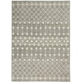 thumbnail image 1 of Nourison Grafix Moroccan Grey 3'9" x 5'9" Area Rug, (4x6), 1 of 9