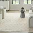 thumbnail image 1 of Nourison Grafix Moroccan Ivory Beige 5'3" x 7'3" Area Rug (5x7), 1 of 8