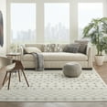 thumbnail image 1 of Nourison Grafix Moroccan Ivory/Grey 8'6" x 12' Area Rug, (9x12), 1 of 8