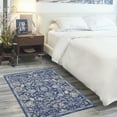 thumbnail image 1 of Nourison Grafix Persian Bordered Navy Area Rug, 1 of 8