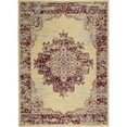 thumbnail image 1 of Nourison Grafix Persian Cream/Red 6' x 9' Area Rug, (6x9), 1 of 9