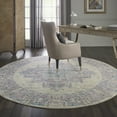 thumbnail image 1 of Nourison Grafix Persian Ivory/Pink 8' x ROUND Area Rug, (8 Round), 1 of 9