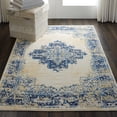 thumbnail image 1 of Nourison Grafix Persian White 3'9" x 5'9" Area Rug, (4x6), 1 of 8