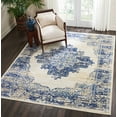 thumbnail image 1 of Nourison Grafix Persian White 7'10" x 9'10" Area Rug, (8x10), 1 of 9