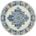 thumbnail image 1 of Nourison Grafix Persian White 8' x ROUND Area Rug, (8 Round), 1 of 9