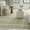 thumbnail image 1 of Nourison Grafix Plaid Olive 5'3" x 7'3" Area Rug (5x7), 1 of 8