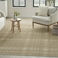 thumbnail image 1 of Nourison Grafix Plaid Taupe 7'10" x 9'10" Area Rug (8x10), 1 of 8