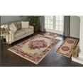thumbnail image 1 of Nourison Grafix SET Cream/Red Center Medallion Indoor Rug, 1 of 9