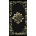 thumbnail image 1 of Nourison Grafix Traditional Persian Black 2' x 4' Area Rug, (2' x 4'), 1 of 8