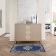 thumbnail image 1 of Nourison Grafix Traditional Persian Navy Blue 2' x 4' Area Rug, (2' x 4'), 1 of 7