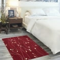 thumbnail image 1 of Nourison Grafix Transitional Botanical Red 3' x 5' Area Rug, (3' x 5'), 1 of 7