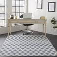 thumbnail image 1 of Nourison Grafix Trellis Blue 5'3" x 7'3" Area Rug, (5x7), 1 of 8