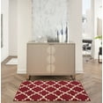 thumbnail image 1 of Nourison Grafix Trellis Red 3' x 5' Area Rug, (3x5), 1 of 7