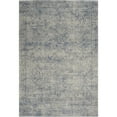 thumbnail image 1 of Nourison Grand Expressions Distressed Indoor only Area Rug - 5'3" x 7'3" Ivory Blue, 1 of 8