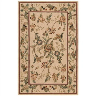 Nourison  Grand Parterre/Parth VA01 Area Rug 3'6" x 5'6" Oriental 4' x 6' Indoor Living Room Beige Rectangle Transitional, Classic
