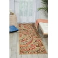 thumbnail image 1 of Nourison Graphic Illusions 2'3" x 8' Light Multicolor Paisley Indoor Rug, 1 of 5