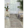 thumbnail image 1 of Nourison Graphic Illusions Damask Grey 2'3" x 8' Area Rug, (2x8), 1 of 5