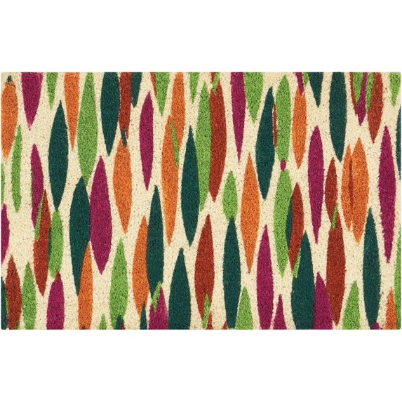 Nourison Greetings "Bits n' Pieces" Clay Doormat