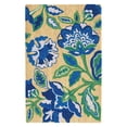 thumbnail image 1 of Nourison Greetings "Katia Work" Navy Doormat, 1 of 1