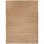 Nourison Hand Woven Natural Jute Rug Natural 8 x 10