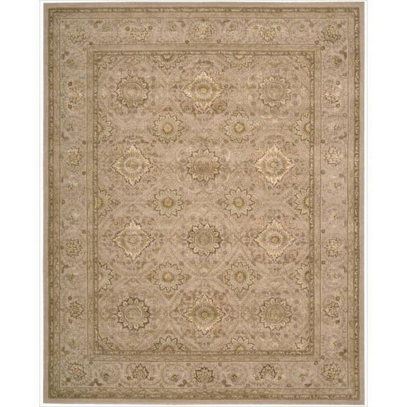 Nourison  Hand-tufted Area Rug 5'6" x 8'6" Contains Latex Nature 0.51 - 0.75 inch 5' x 8' Indoor, Handmade Living Room, Bedroom, Dining Room Ivory