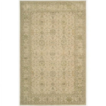 Nourison  Hand-tufted Area Rug Beige 8'6" x 11'6" Contains Latex Wool Border 0.51 - 0.75 inch 8' x 10' Accent, Indoor