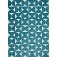 thumbnail image 1 of Nourison Harper Geometric Blue 4' x 6' Area Rug, (4x6), 1 of 4