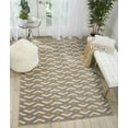 thumbnail image 1 of Nourison Harper Geometric Grey 4' x 6' Area Rug, (4x6), 1 of 6