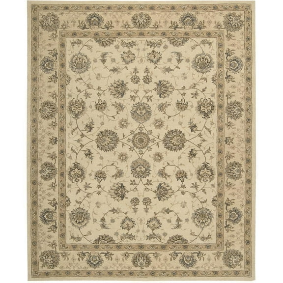 Nourison Heritage Hall Cream Area Rug