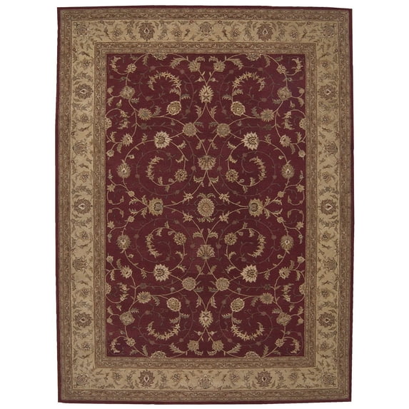Nourison HE04 Heritage Hall Area Rug-Color:Lacquer,Shape:Rectangle,Size:12' x 15'