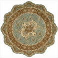 thumbnail image 1 of Nourison Heritage Hall HE16 Aqua 8' Free Form Rug, 1 of 5