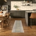 thumbnail image 1 of Nourison Nordic 2' x 6' Ivory Multicolor Modern Indoor Rug, 1 of 7