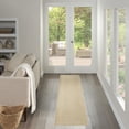 thumbnail image 1 of Nourison Tulum 2' x 6' Taupe Ivory Outdoor Rug, 1 of 10