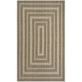thumbnail image 1 of Nourison Home Tulum 3' x 5' Brown Outdoor Rug, 1 of 7