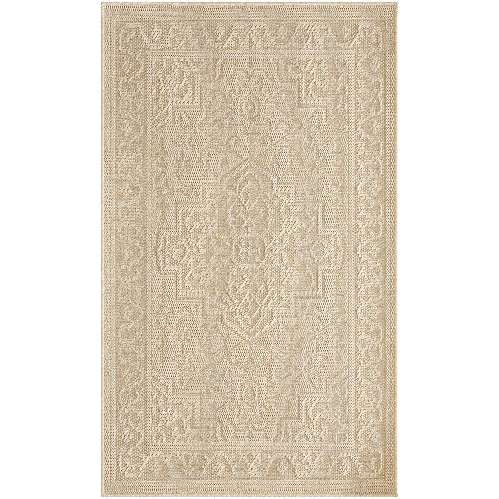 Tulum Outdoor Rug Nourison Home Tulum 3' x 5' Cream Outdoor Rug - Walmart.com