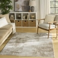 thumbnail image 1 of Nourison Dekor 4' x 6' Ivory Taupe Modern Indoor Rug, 1 of 8