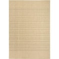 thumbnail image 1 of Nourison Home 841491138229 4 x 6 ft. Tulum Rectangle Striped Indoor & Outdoor Area Rug, Taupe, 1 of 1