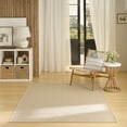 thumbnail image 1 of Nourison Tulum 5'3" x 7' Cream Outdoor Rug, 1 of 10