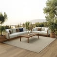 thumbnail image 1 of Nourison Tulum 6' x 9' Taupe Outdoor Rug, 1 of 10