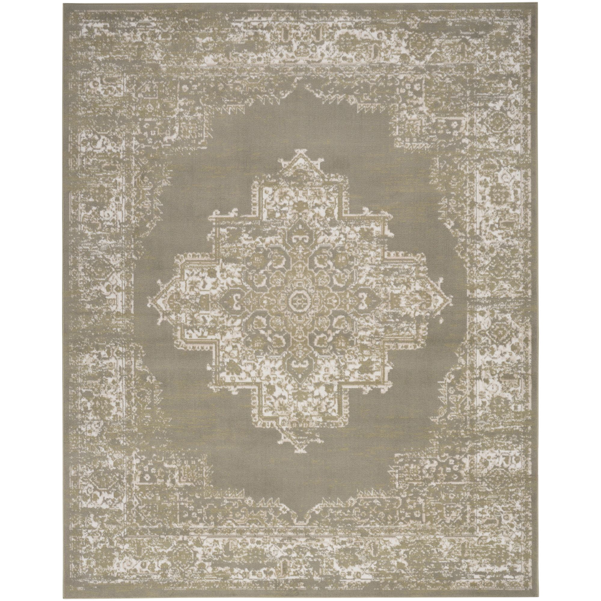 Nourison Grafix 7' x 10' Olive Vintage Indoor Rug