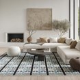 thumbnail image 1 of Nourison Nordic 8' x 10' Blue Modern Indoor Rug, 1 of 8
