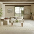 thumbnail image 1 of Nourison Nordic 8' x 10' Ivory Blue Modern Indoor Rug, 1 of 8