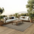 thumbnail image 1 of Nourison Tulum 8' x 10' Brown Outdoor Rug, 1 of 12