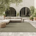 thumbnail image 1 of Nourison Tulum 8' x 10' Olive Outdoor Rug, 1 of 12