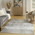 thumbnail image 1 of Nourison Dekor 4' x 6' Grey Modern Indoor Rug, 1 of 9