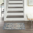 thumbnail image 1 of Nourison Home Allur All-over design Light Blue 2' x 3' Area Rug, Easy Cleaning, Non Shedding, Bed Room, Living Room, Dining Room, Kitchen (2x3), 1 of 7