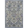 thumbnail image 1 of Nourison Home Allur All-over design Light Blue 4' x 6' Area Rug, Easy Cleaning, Non Shedding, Bed Room, Living Room, Dining Room, Kitchen (4x6), 1 of 10