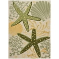 thumbnail image 1 of Nourison Aloha Nature Indoor/Outdoor Green Yellow 5'3" x 7'5" Area Rug (5x7), 1 of 10