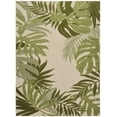 thumbnail image 1 of Nourison Aloha Nature Indoor/Outdoor Ivory Green 5'3" x 7'5" Area Rug (5x7), 1 of 10